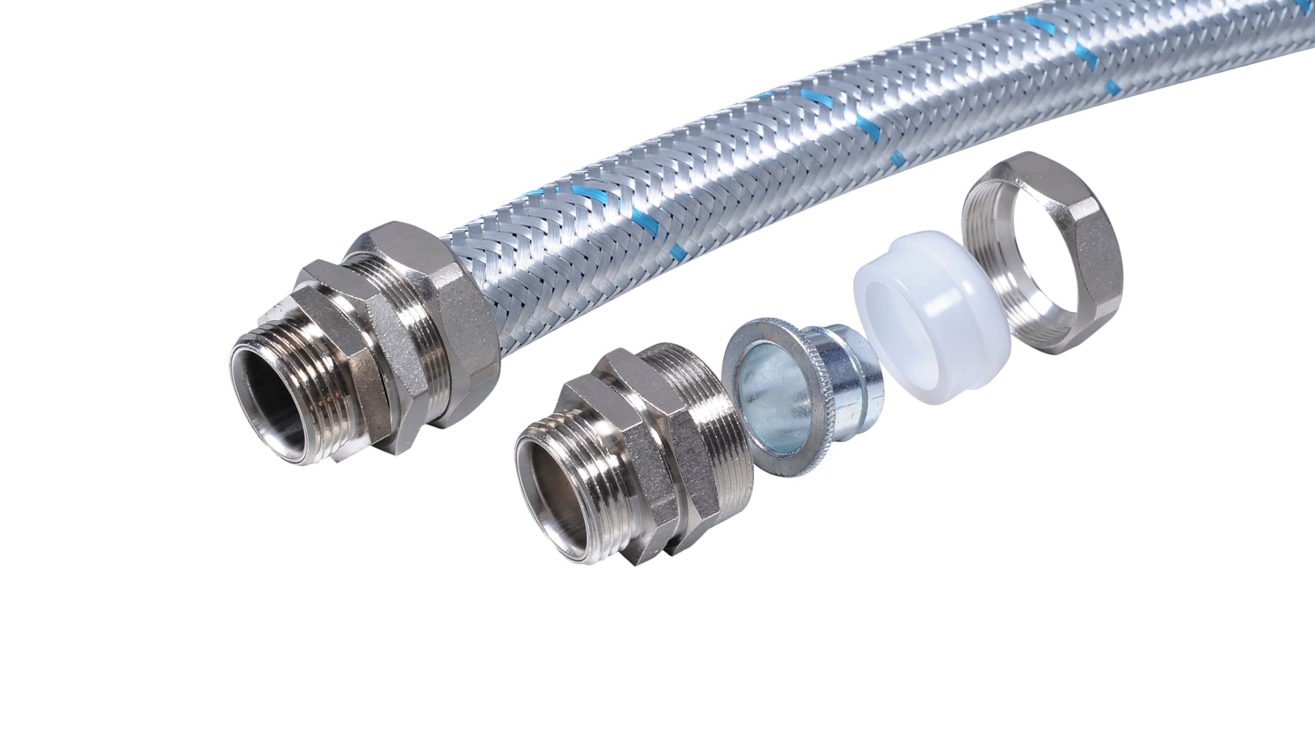 MGAG-D – Mainfix Schlauchverschraubungen für Mainflex Metallschläuche