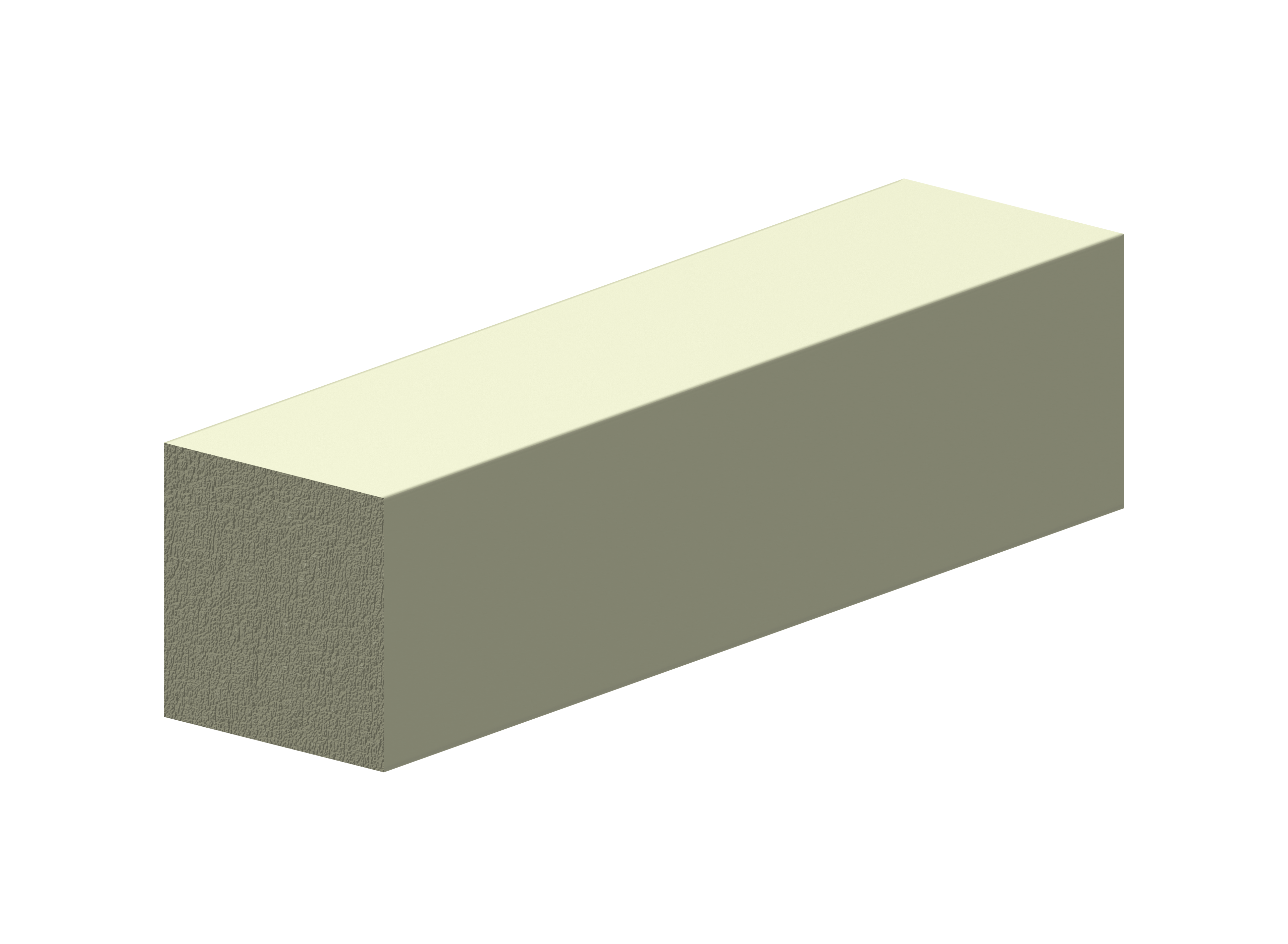 Silikonschaum Vierkant